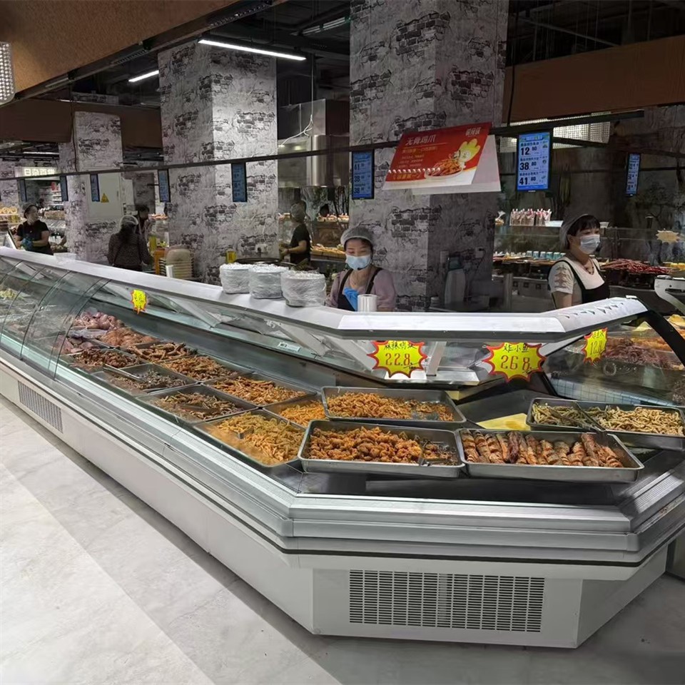 Hot And Cold Deli Case