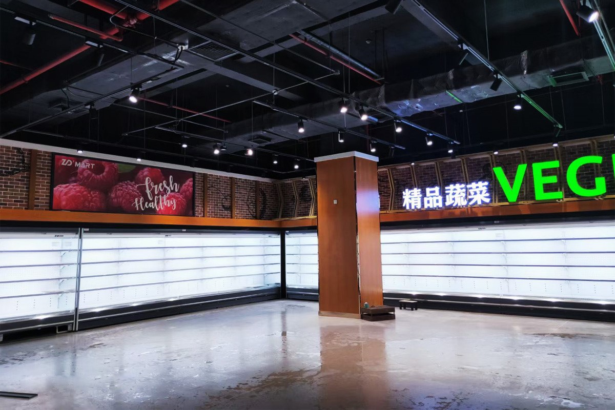 China remote upright multideck open chiller manufacture China remote upright multideck open chiller manufacture