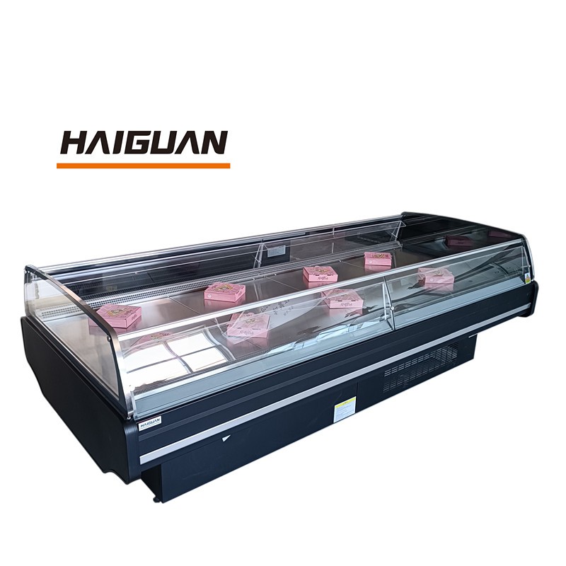 Refrigerated Island Display Case